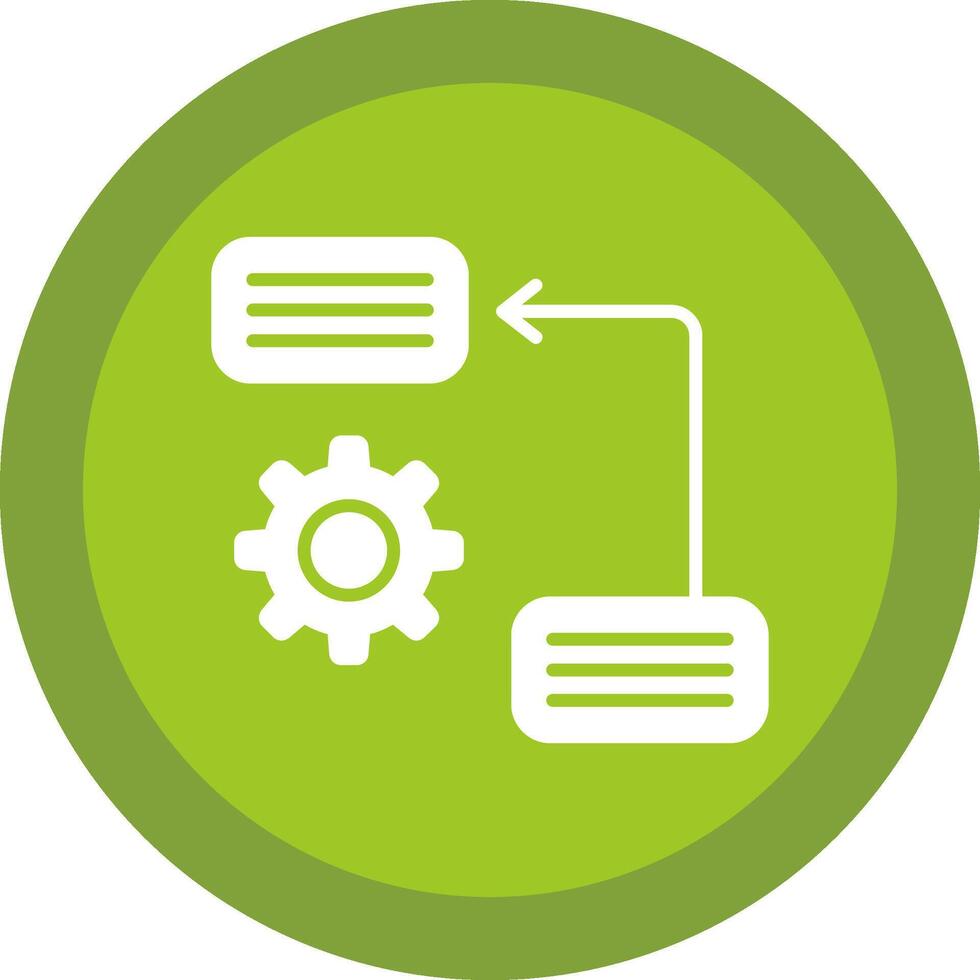 Prioritize Line Shadow Circle Icon Design vector