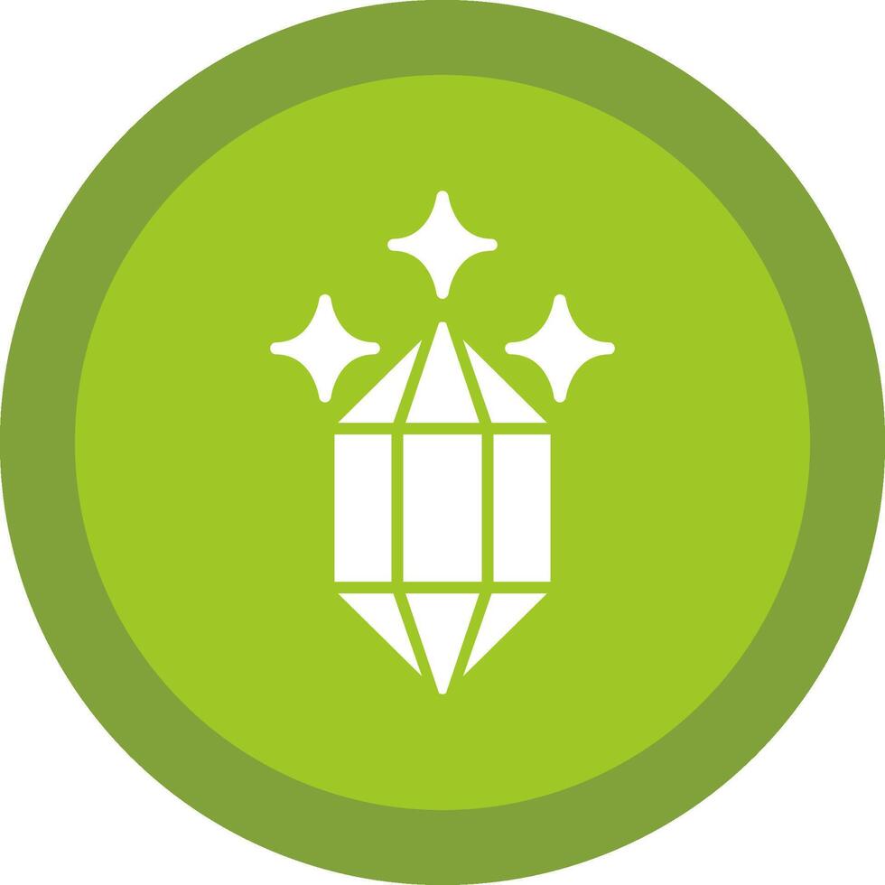 Quartz Line Shadow Circle Icon Design vector