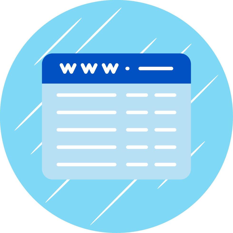 Web Programming Flat Circle Icon Design vector