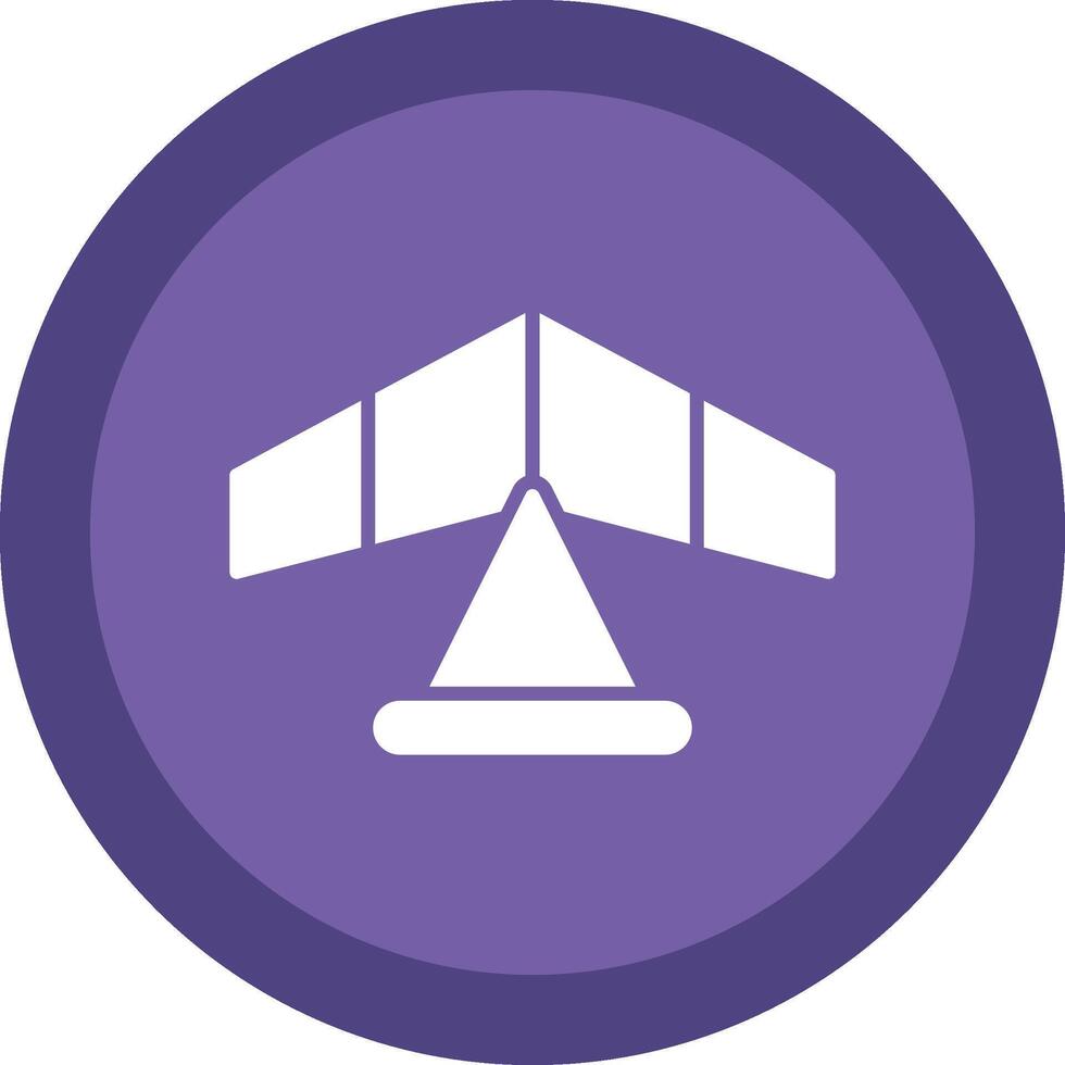 Gliding Line Shadow Circle Icon Design vector
