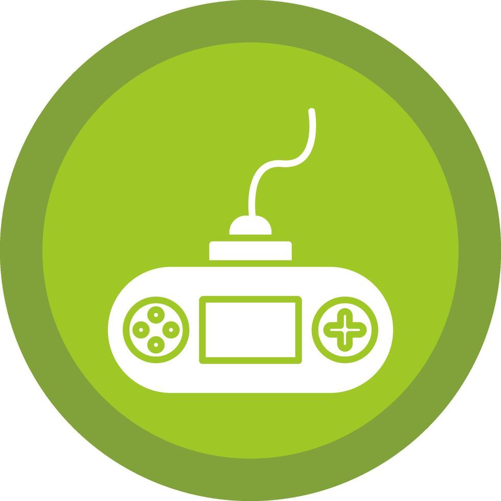 Console Line Shadow Circle Icon Design vector