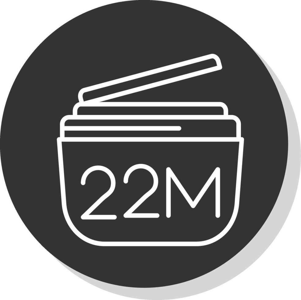 Expiry Line Shadow Circle Icon Design vector