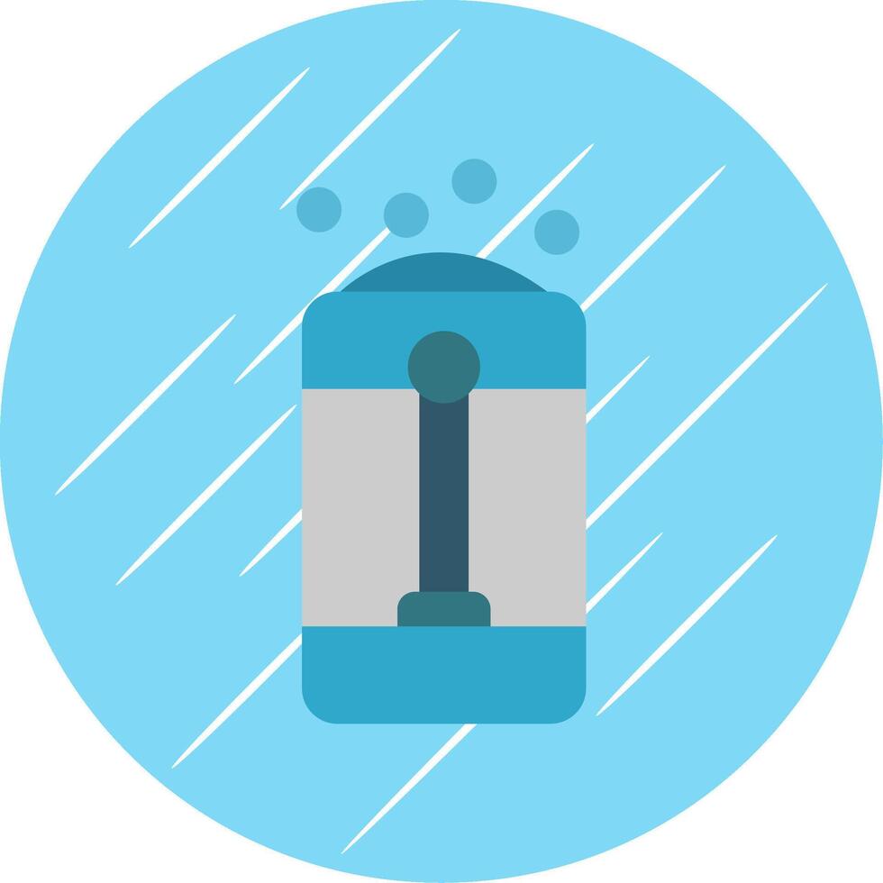 Humidifier Flat Circle Icon Design vector