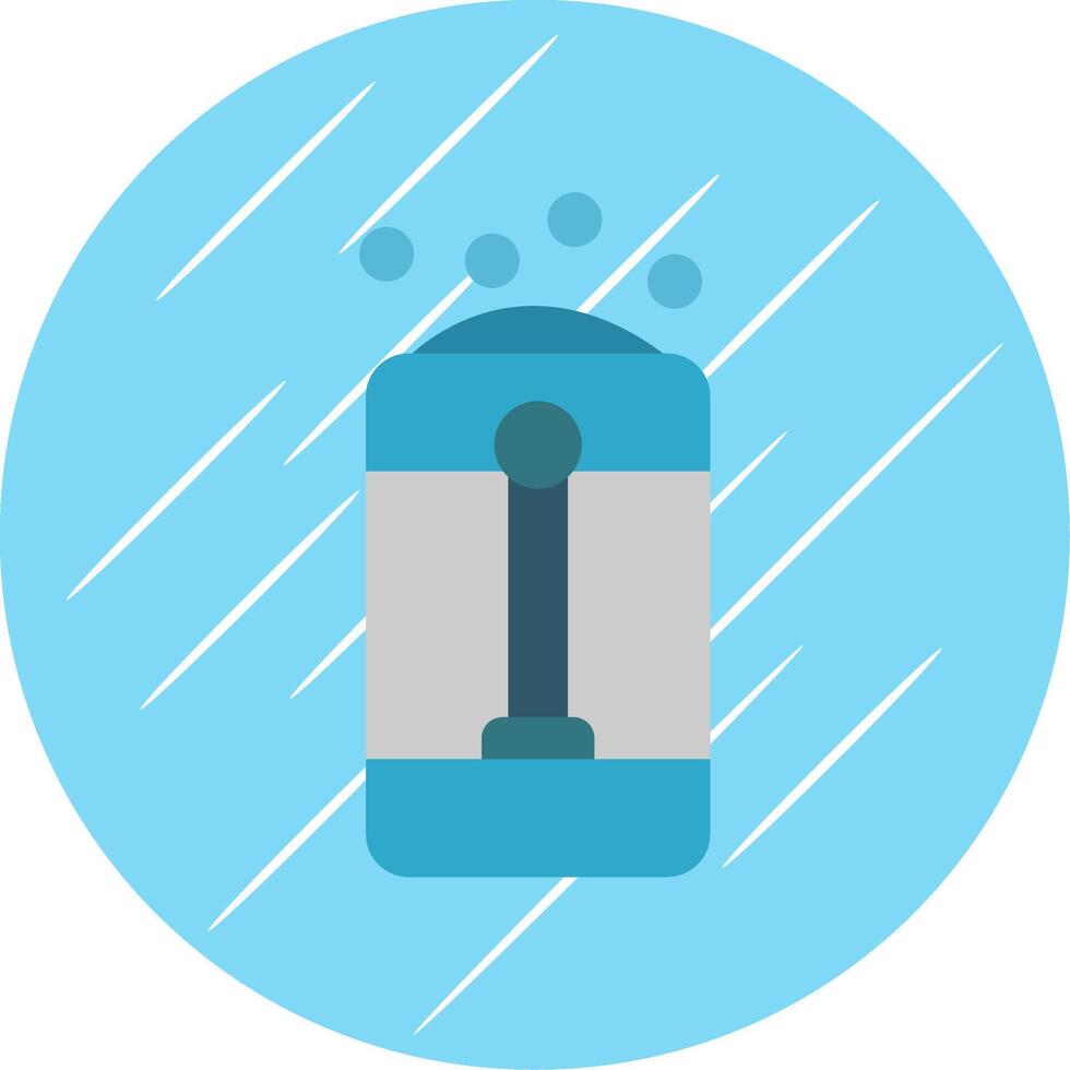 Humidifier Flat Circle Icon Design vector