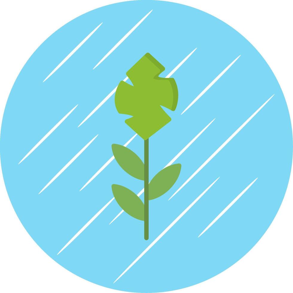 Plant Flat Circle Icon Design vector