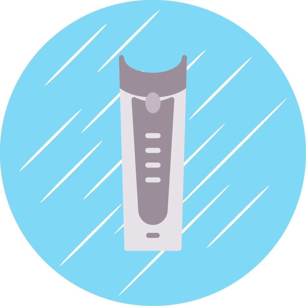 Nail Clipper Flat Circle Icon Design vector