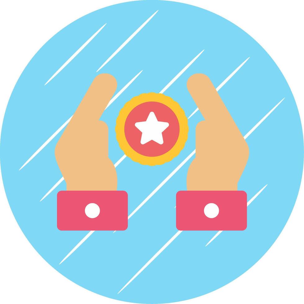 Premium Quality Flat Circle Icon Design vector