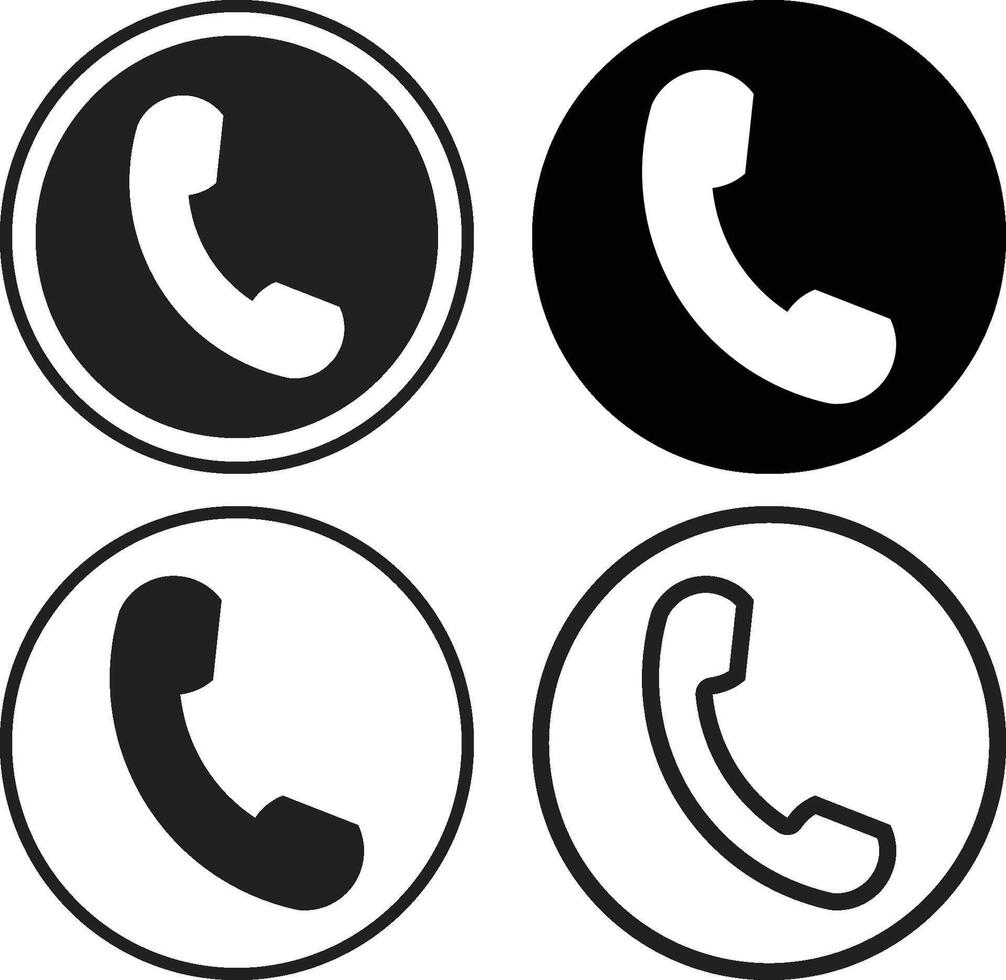 Dial Phone Icon vector