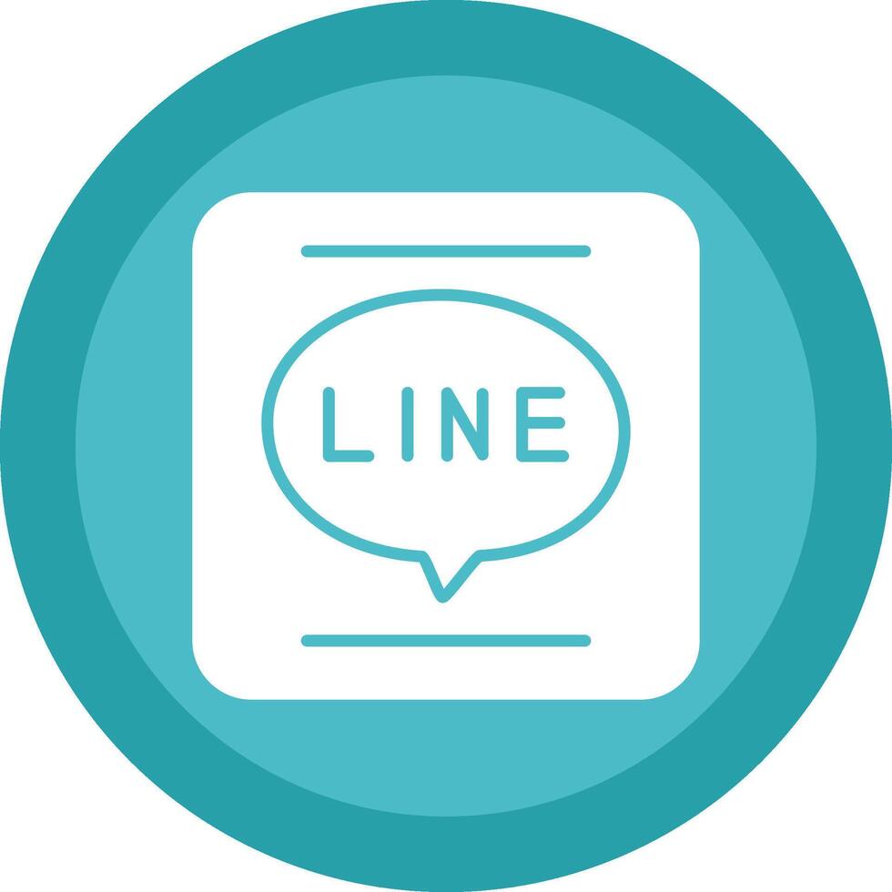 APP Glyph Due Circle Icon Design vector