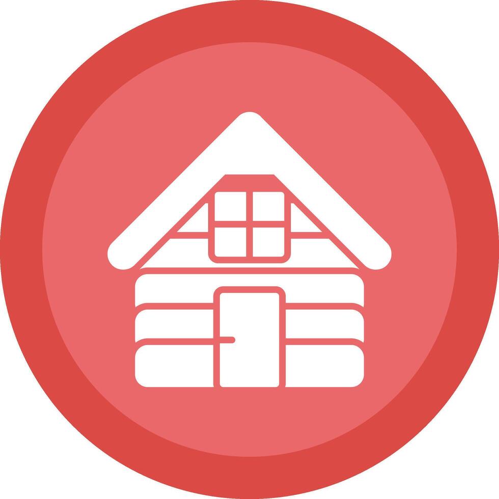 Store Glyph Due Circle Icon Design vector