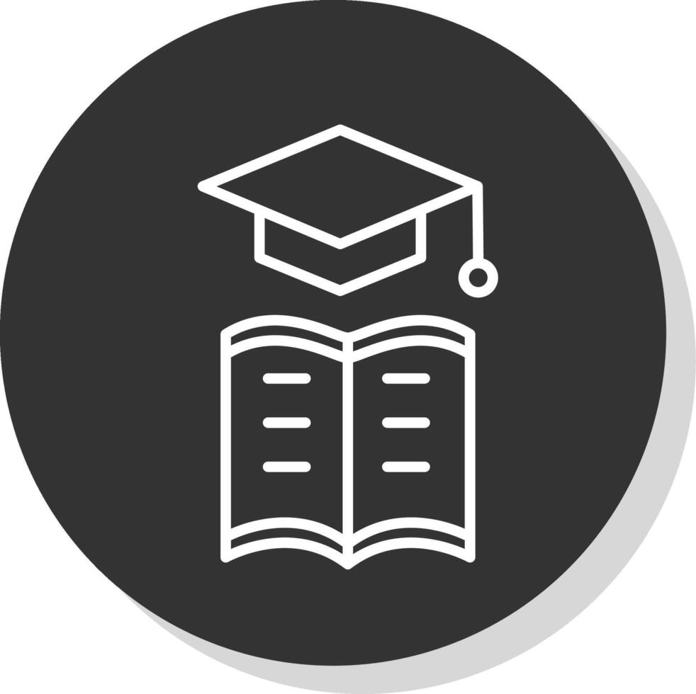 Learning Management Glyph Due Circle Icon Design vector