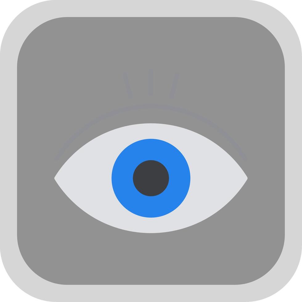 View Flat round corner Icon Design vector