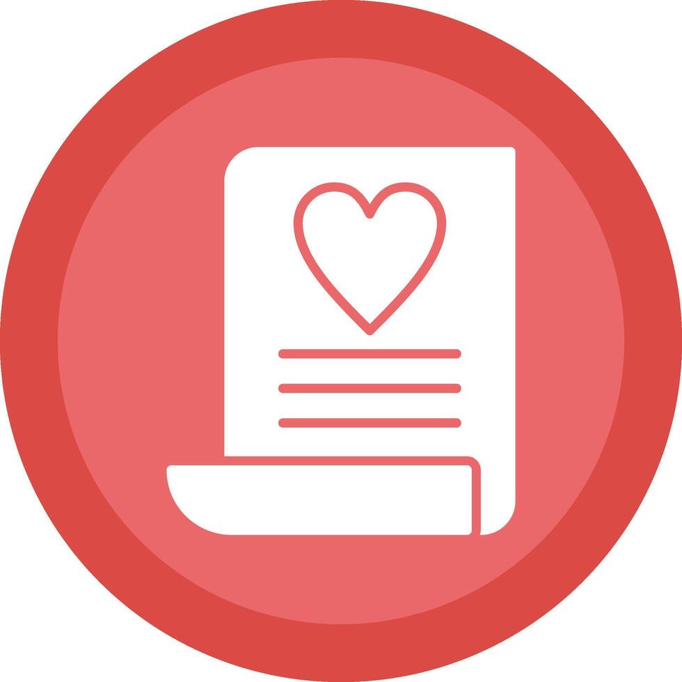 Wish List Glyph Due Circle Icon Design vector