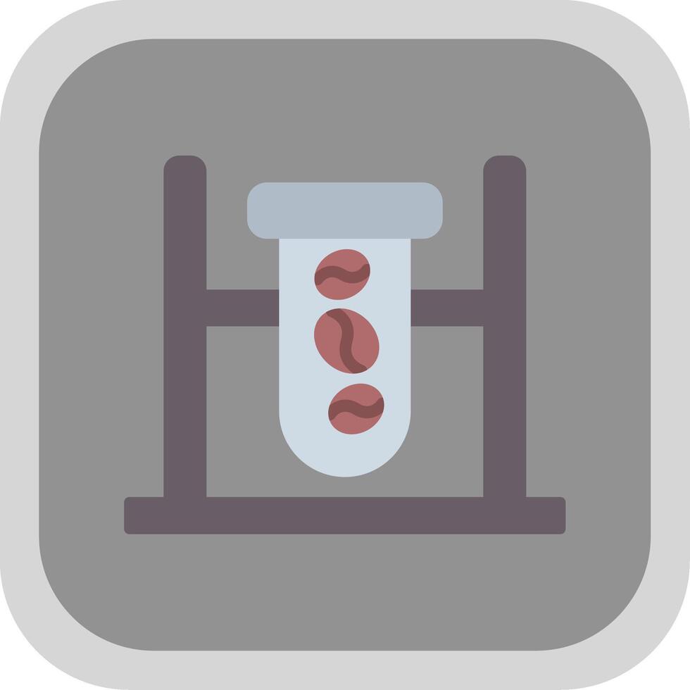 Quality Check Flat round corner Icon Design vector