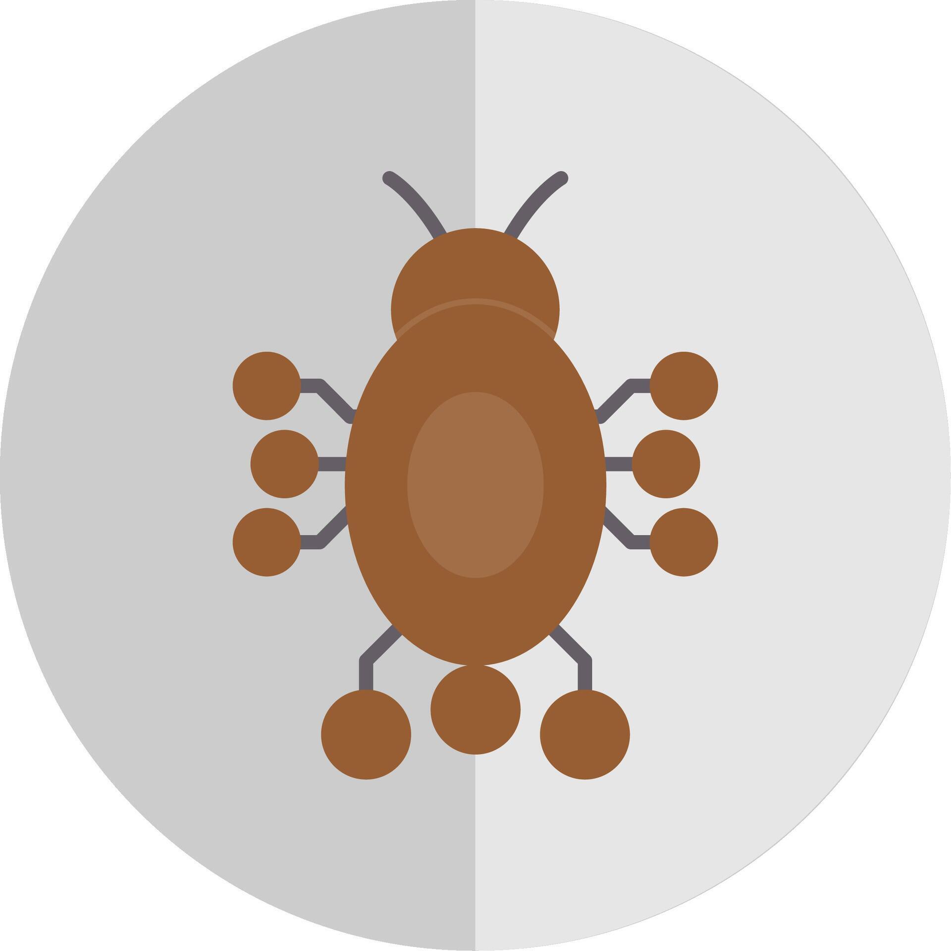 Digital Bug Flat Scale Icon Design 43886096 Vector Art at Vecteezy