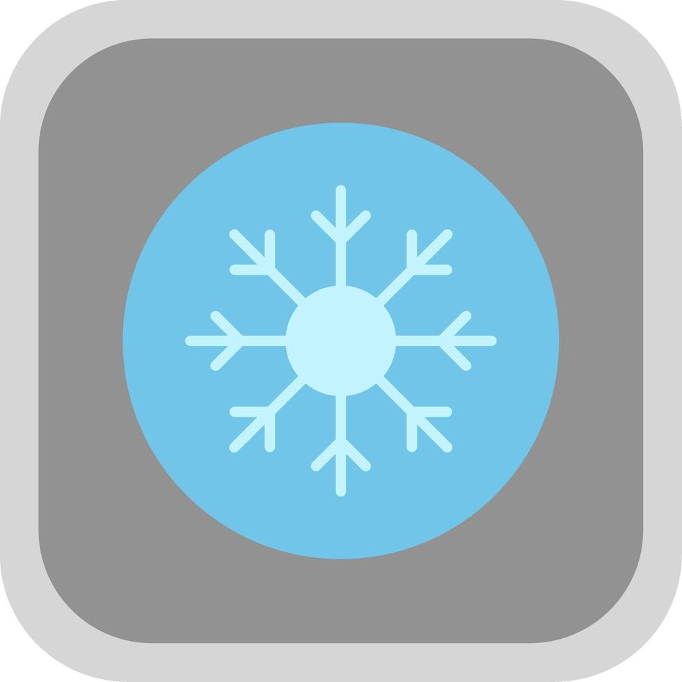 Frost Flat round corner Icon Design vector