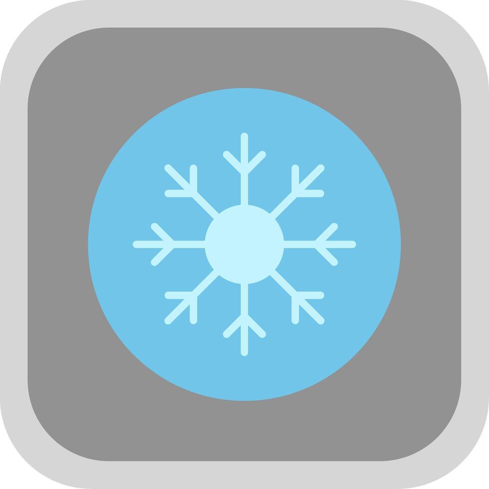 Frost Flat round corner Icon Design vector