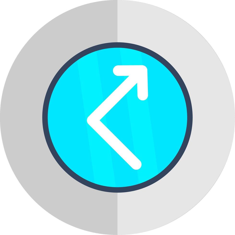 Bounce Flat Scale Icon Design vector