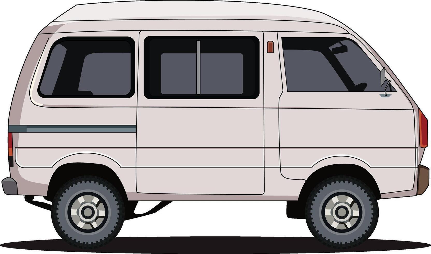 sedan car art , Side View template vector