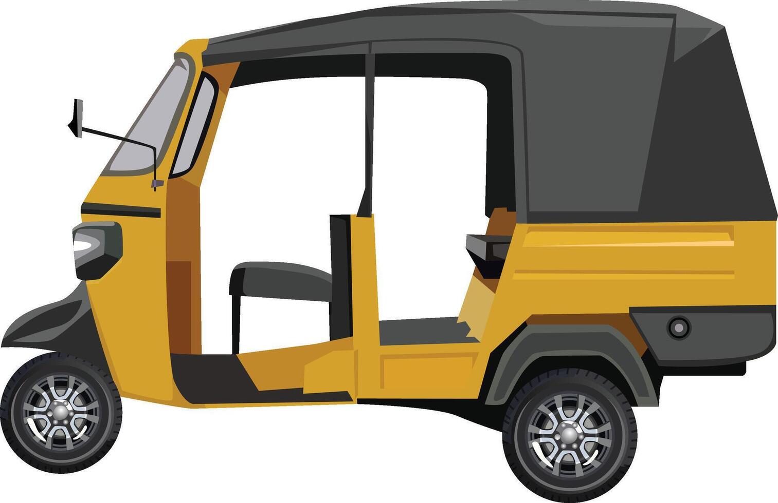 tuk tuk template design , White background vector