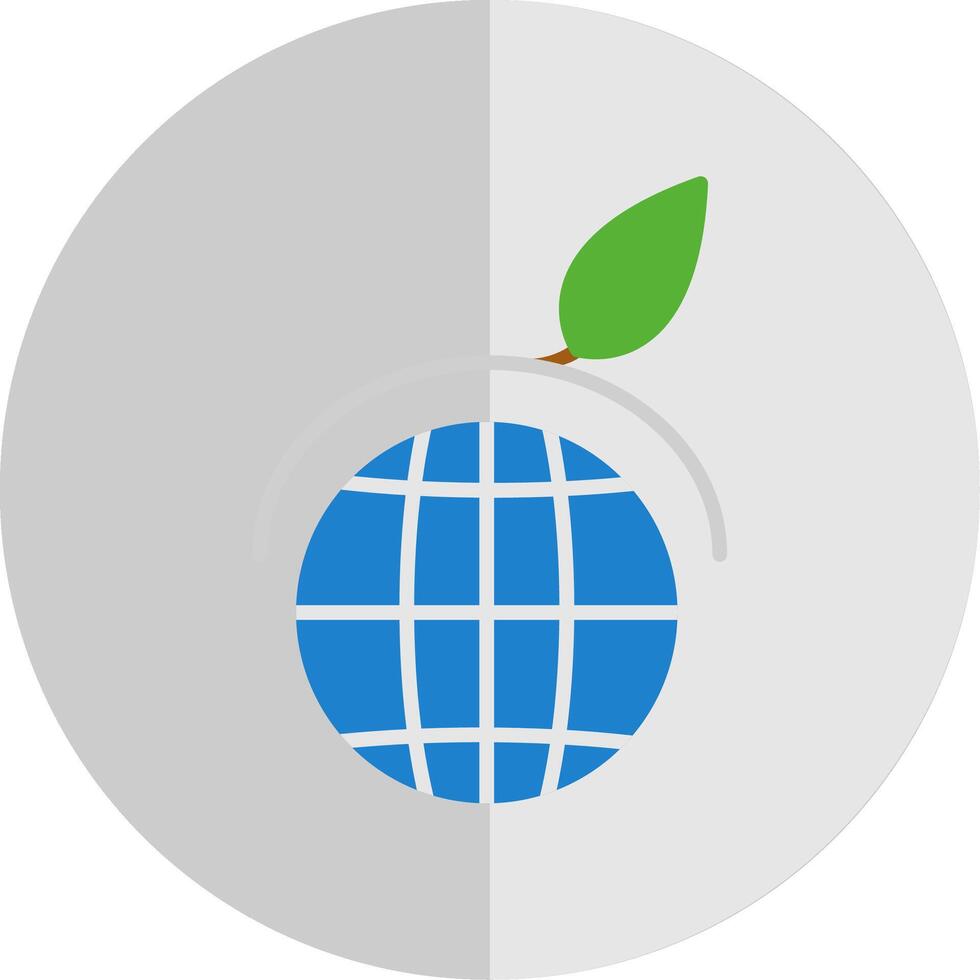Sustainability Flat Scale Icon Design vector