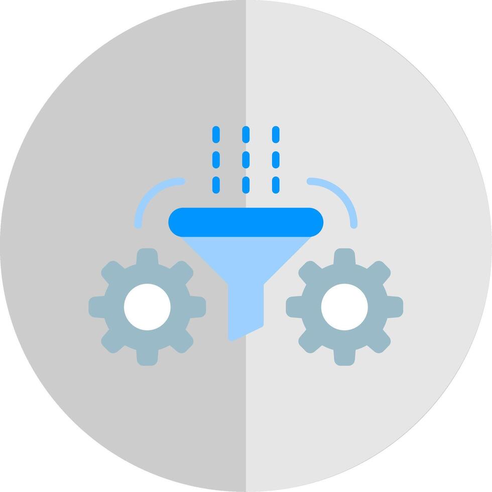 Refinement Flat Scale Icon Design vector