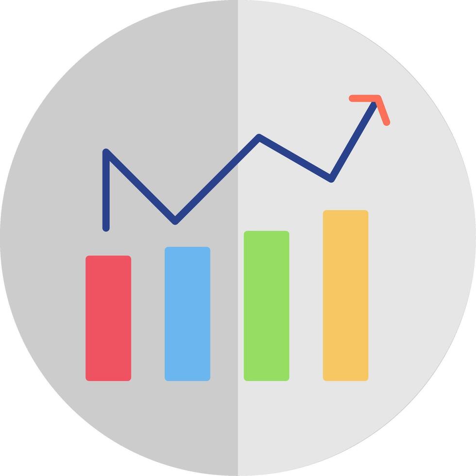 Performnce Flat Scale Icon Design vector