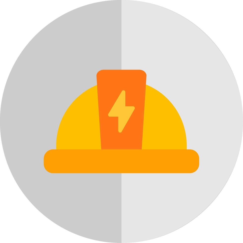 Hard Hat Flat Scale Icon Design 43889708 Vector Art at Vecteezy