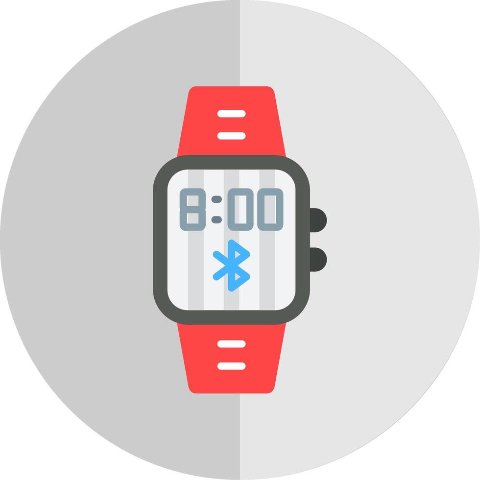 Bluetooth Flat Scale Icon Design vector