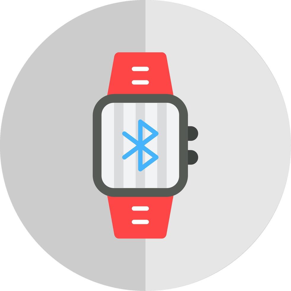 Bluetooth Flat Scale Icon Design vector