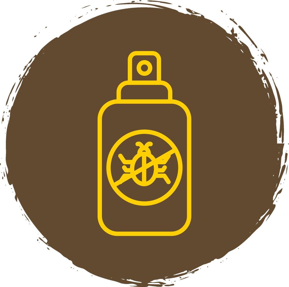 Insect Repellent Line Gradient Icon Design vector