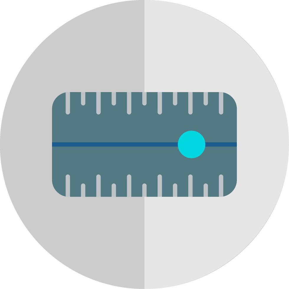 Dial Flat Scale Icon Design vector
