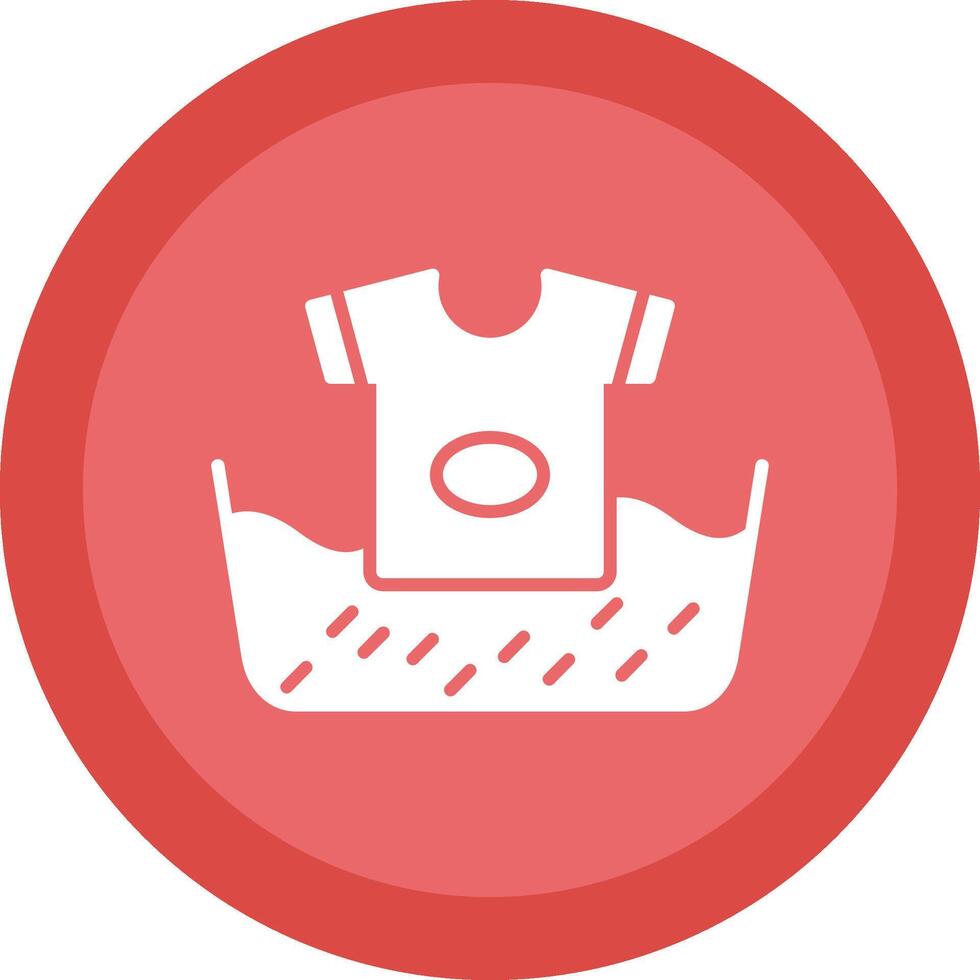 Wash Line Shadow Circle Icon Design vector
