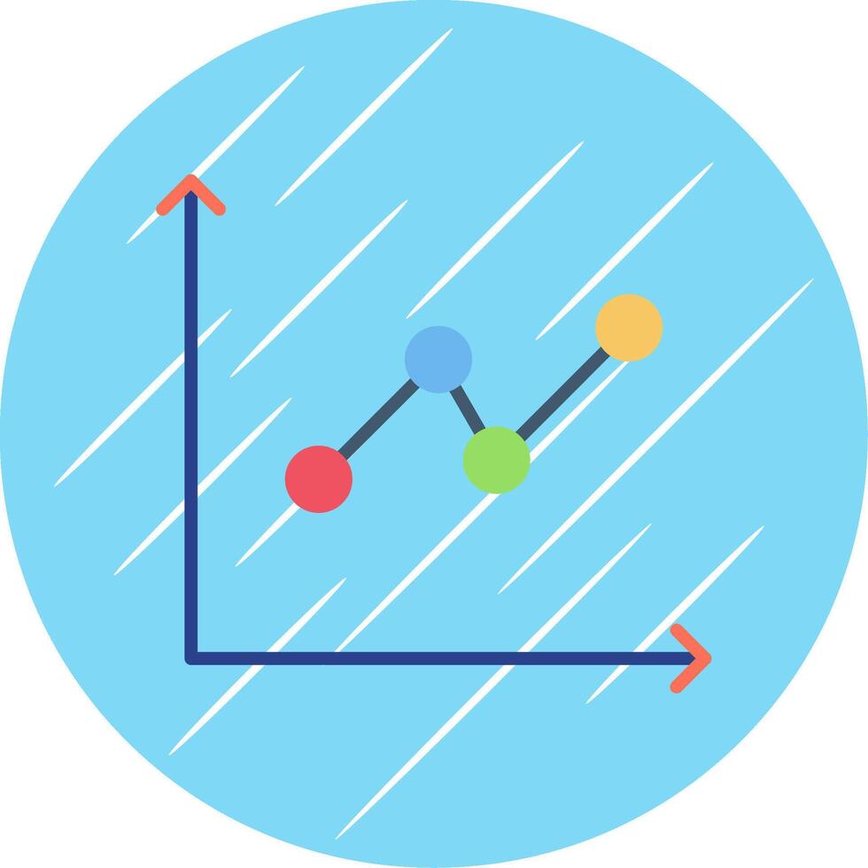 Line Circle Multi Circle Graphic Flat Circle Icon Design vector