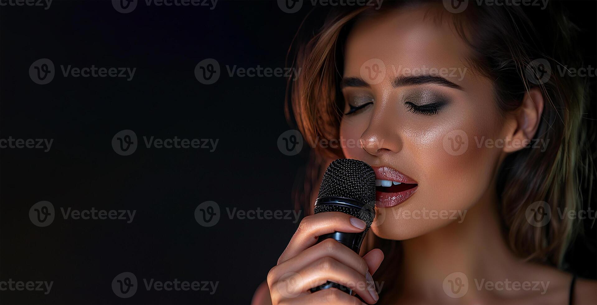 Microphone amplifies passion photo