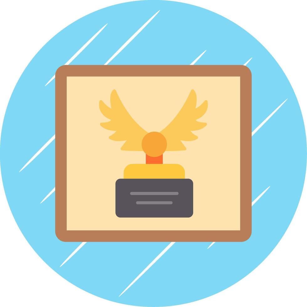 Frame Flat Circle Icon Design vector