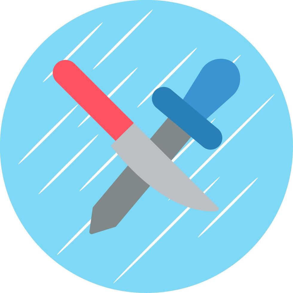 Sharpening Flat Circle Icon Design vector
