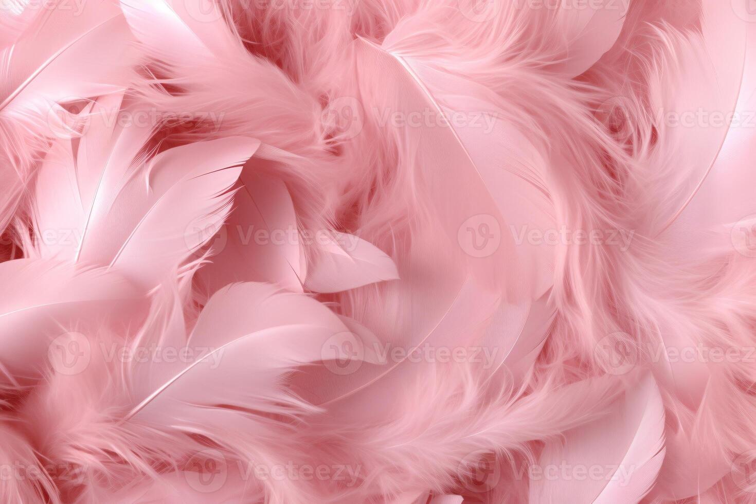 Beautiful feather pattern wallpaper, dreamy feather abstract background, pink feathers wallpaper, light pink bird feathers pattern, photo