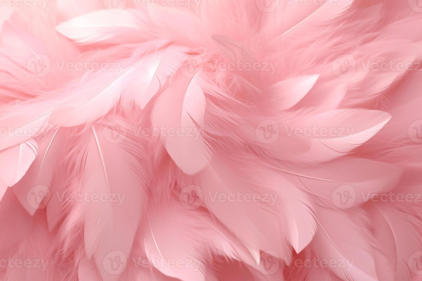 Beautiful feather pattern wallpaper, dreamy feather abstract background, pink feathers wallpaper, light pink bird feathers pattern, photo
