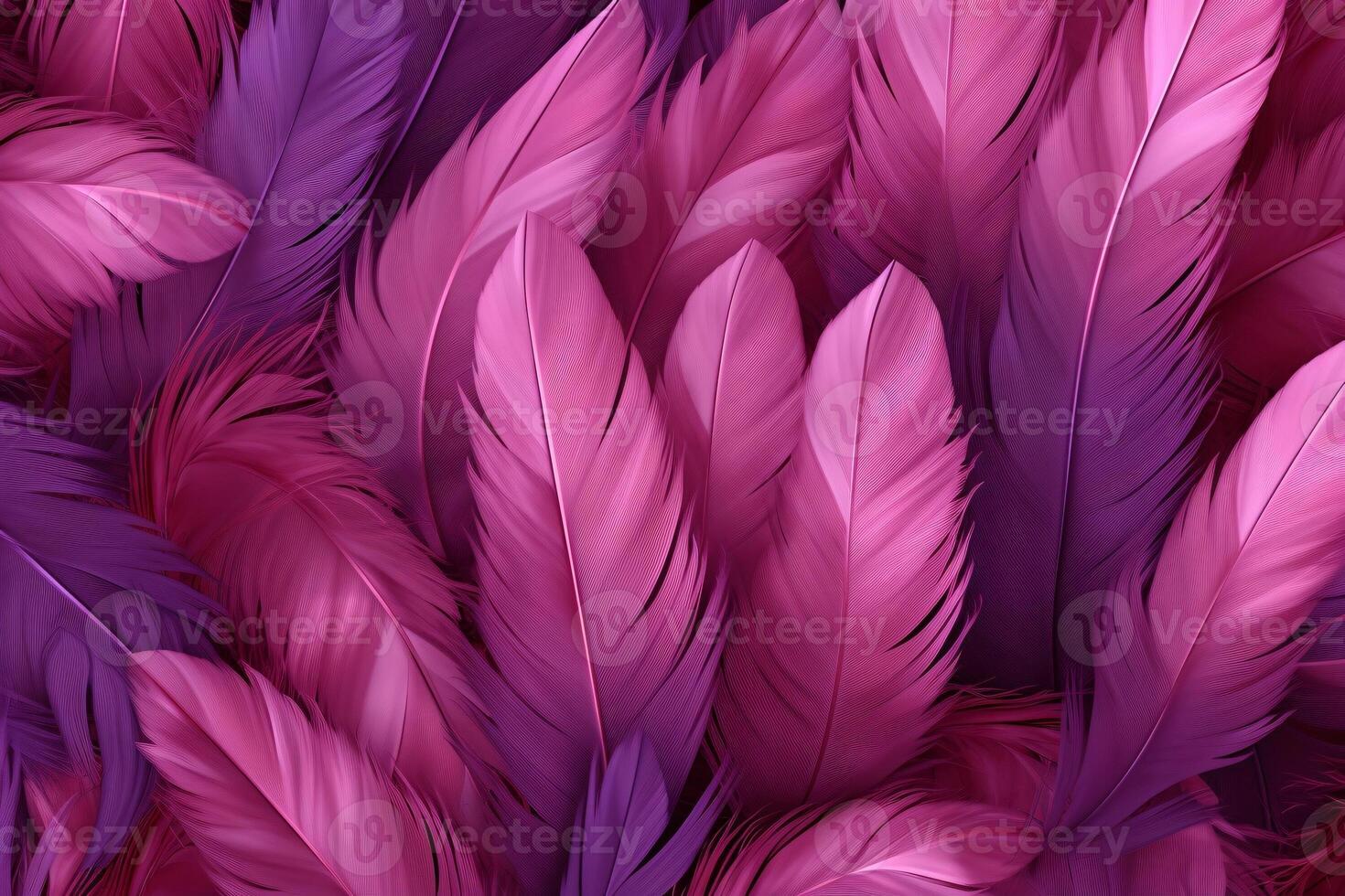 Pink Fluffy Feathers Background, Pink Feathers Pattern, Beautiful Feathers background, Feathers Wallpaper, bird feathers pattern, photo