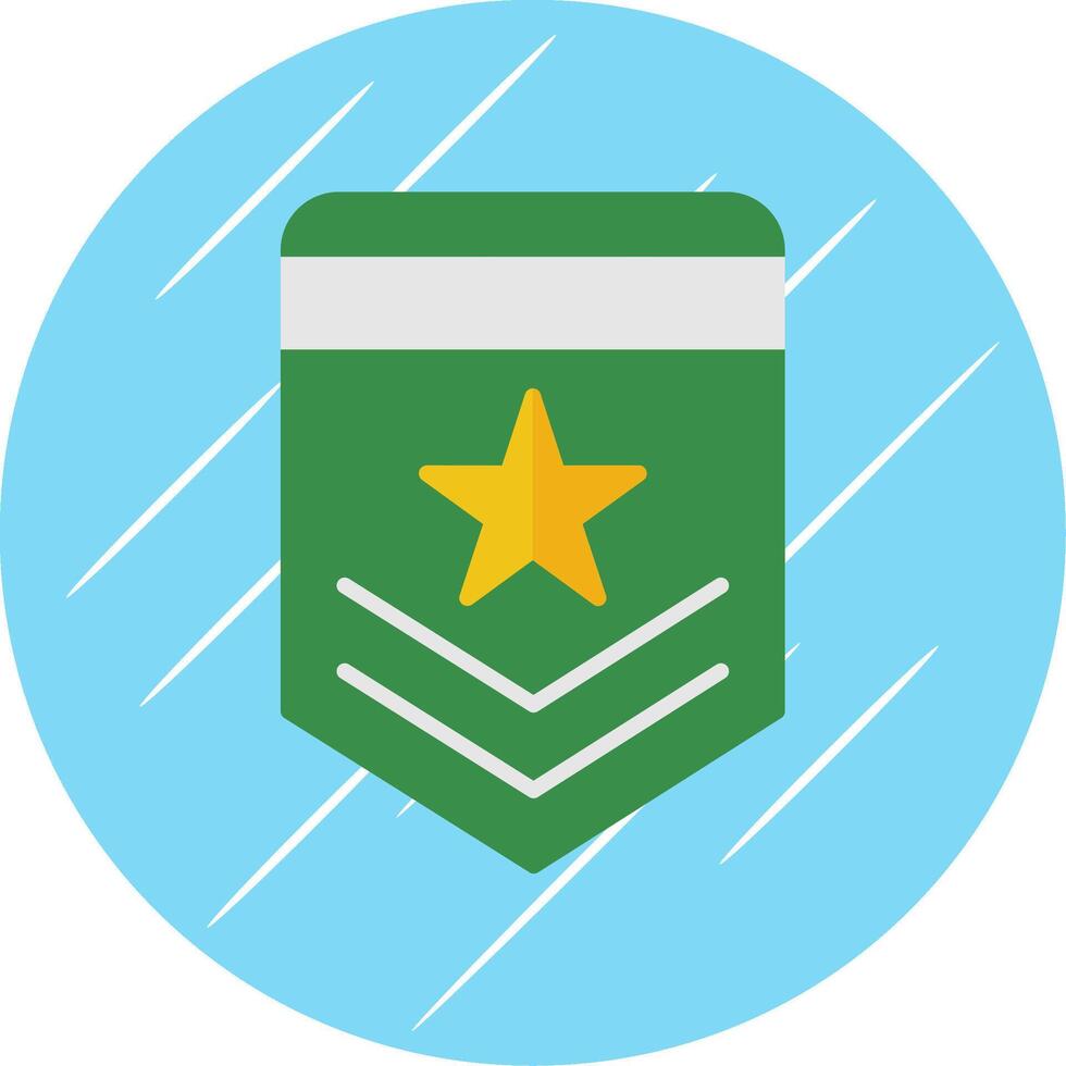 Badge Flat Circle Icon Design vector