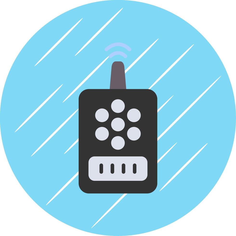 Device Flat Circle Icon Design vector