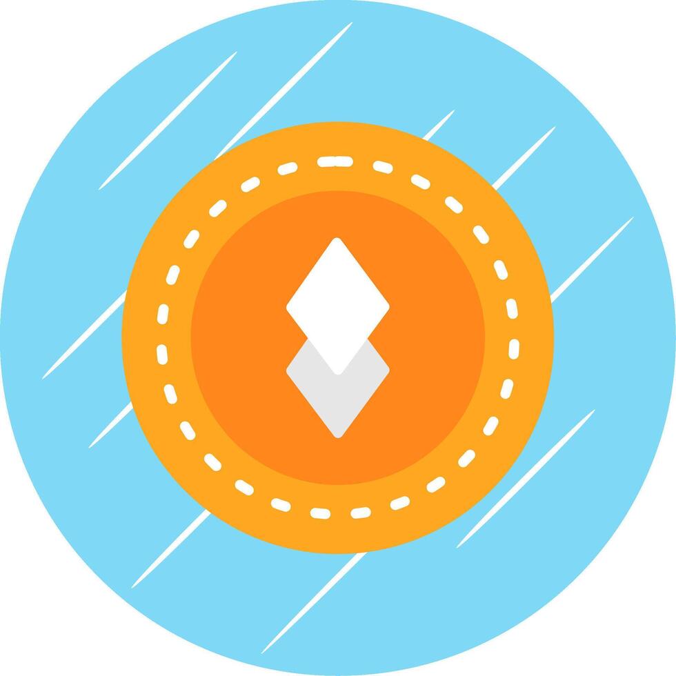 Altcoin Altcoin Flat Circle Icon Design vector