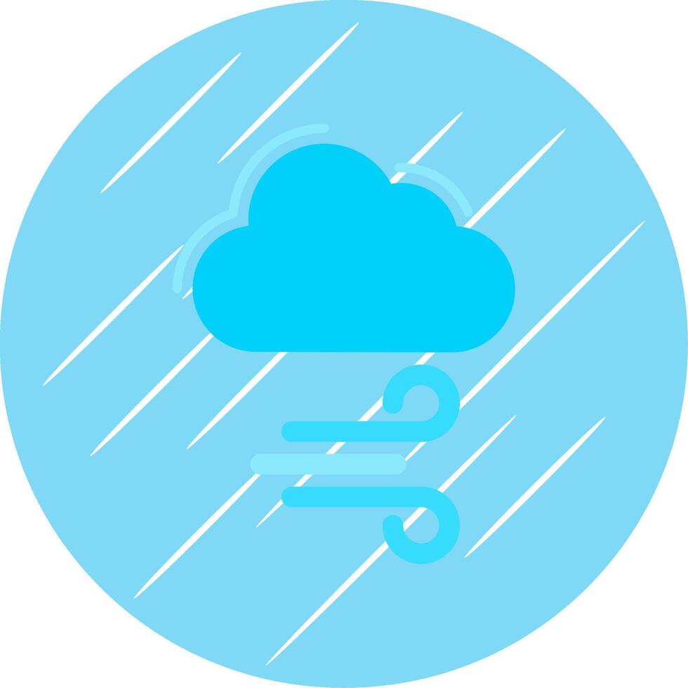 Breezy Flat Circle Icon Design vector