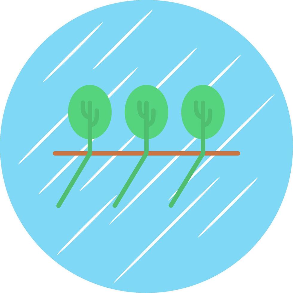Agriculture Flat Circle Icon Design vector