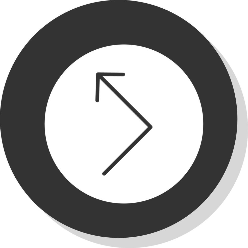 rebotar glifo sombra circulo icono diseño vector