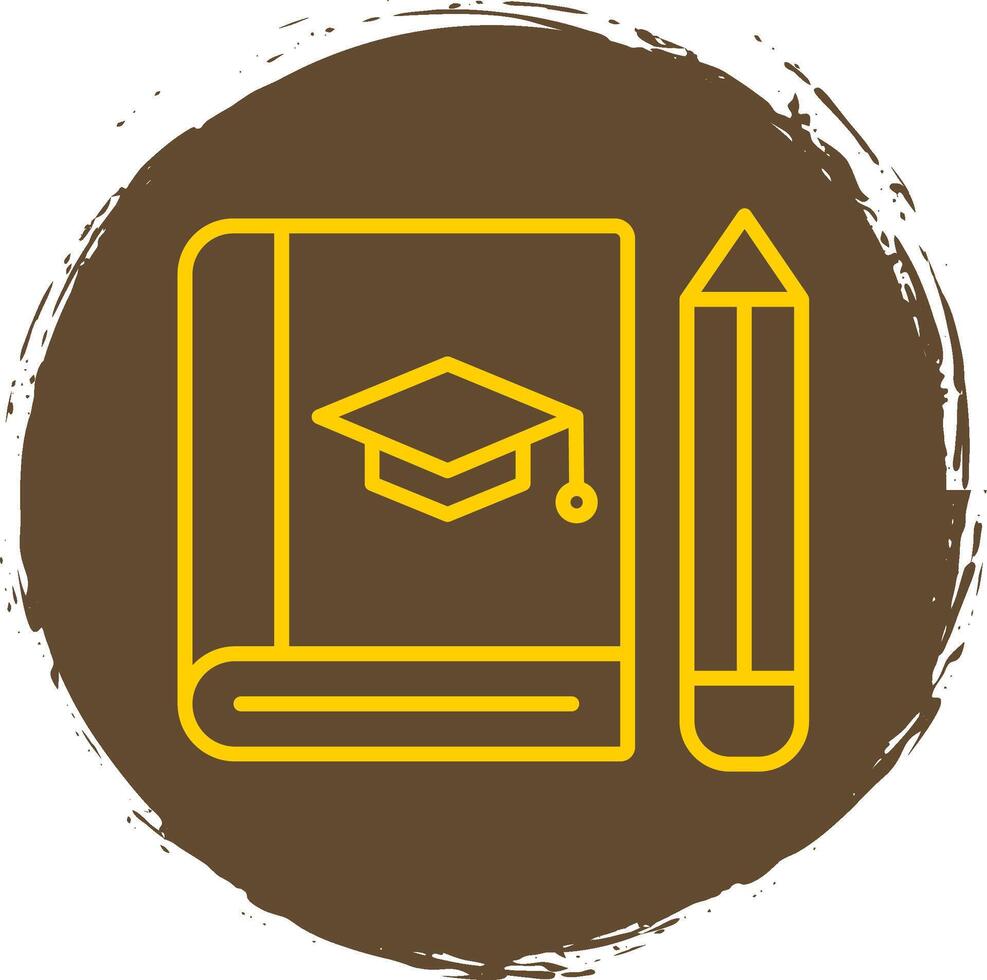 Treatise Line Gradient Icon Design vector