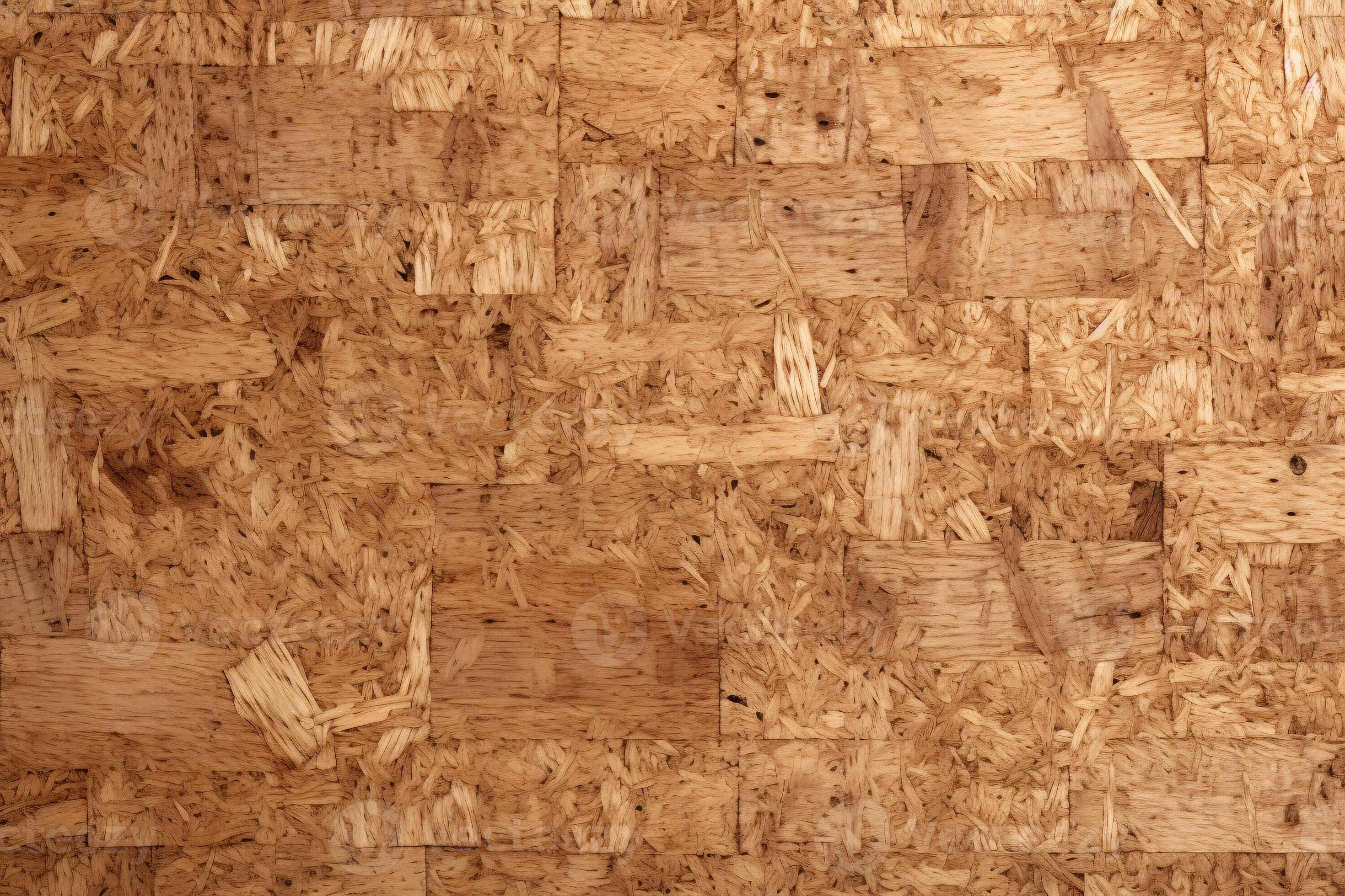 Compressed wood particle board texture background, Compressed wood