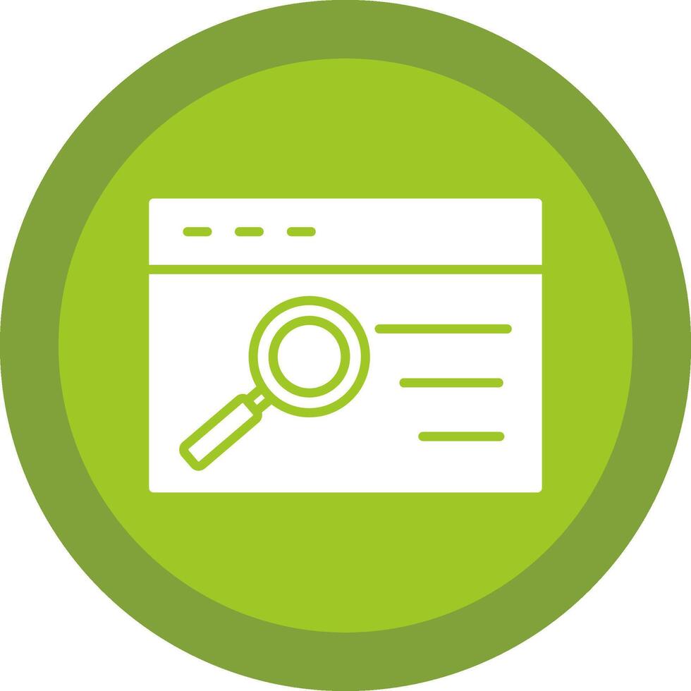 Quality Assurance Glyph Due Circle Icon Design vector