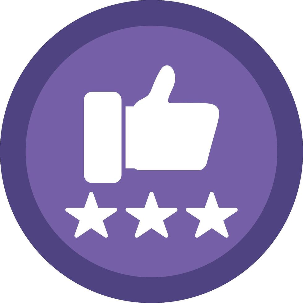 Customer Review Glyph Due Circle Icon Design vector